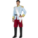 My Other Me Prince Costume for Adults Blue/Red