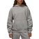 Jordan Jordan Brooklyn Fleece Women's Pullover Hoodie - Dark Grey Heather/White