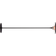 Belid Diablo Matte Black/Smooth Red Gulvlampe 134.5cm