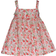 Bonnie Jean Baby Sleeveless Floral Printed Dress - Coral