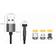 Gear Geek Magnetic Fast Charging Data Cable USB A - USB C/USB Micro B/Lightning M-M 1m