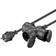 Goobay Base Múltiple 25 m 3 Salidas AC Exterior Negro