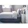 Belledorm Plain Dye 540 TC 100% Cotton Fitted - Ivory Bed Sheet White, Beige