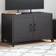 vidaXL 846638 Black TV-bord 68x43.5cm