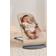 BabyBjörn Babysitter Balance Soft Khaki/Beige Vävd Mörkgrå