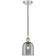 Innovations Lighting Edison Bella Polished Nickel/Light Smoke Pendant Lamp 5.5"