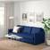 Ikea Friheten Skiftebo Blue Sofa 225cm 3-Sitzer