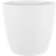 Elho Brussels 18cm Round Plastic Indoor Plant Pot - White
