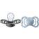 Bibs Napp 2-Pack Supreme 6-18m Silicone Iron/Babyblue