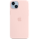 Apple iPhone 14 Plus Silicone Case with MagSafe Chalk Pink