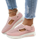 Shein Women's Cross-Border Mesh Sports Shoes, New Spring Shoes With Low Heel Flat Bottom For Men And Women, Deep Mouth Thick Bottom Non-Slip Casual Sports Shoes