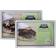 PME OBL08122 Aluminium Oblong 8 x 12 x 2 in Deep - Silver Cake Pan
