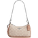 Coach Teri Mini Crossbody Bag In Signature Canvas- Silver/Sand/Taupe