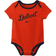 Nike Baby Boys And Girls Detroit Tigers Authentic Collecn ThreePack Bodysuit Set