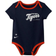 Nike Baby Boys And Girls Detroit Tigers Authentic Collecn ThreePack Bodysuit Set