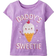 The Children's Place Girl's Ice Cream Graphic Tee - S/D Dynamic Lilac Ne (3047468-1754)