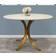 Moti Haskell Ivory Dining Table 48"