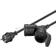 Goobay Outdoor Double Extension Cable, 5 m, black, 5 m, black safety plug (type F, CEE 7/7) 2x safety socket I lager, forväntat leveransdatum hos dig 27-09-2024