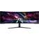 Samsung Odyssey S57CG954NU 144.8 cm Pinels 8K Ultra HD QLED Black, White