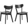 Furniture To Go Roxby Dining Chairs In Black Kitchen Chair 2pcs