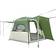 vidaXL Car Tent 4-Person Green Waterproof