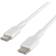 Belkin Original boost fast charger usb c to usb c cable for iphone white 1m