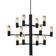 Herstal Manola Black Pendant Lamp 60cm