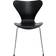 Fritz Hansen 3107 Series Black Köksstol 82cm