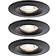 Paulmann Nova Mini LED Infällnadsbelysning 66 mm 3x310 lm 2700K Coin Spotlight