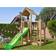 Jungle Gym Mansion Lektorn med Grön Rutschkana