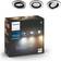Philips Hue Milliskin Recessed Silver Spotlight 3pcs