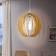 Eglo Cossano Matt Nickel/Maple Pendant Lamp ∅ 30cm