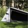 vidaXL (white blackout) Camping Tent Tunnel 2-Person Lightweight Tent Dome Tent Waterproof