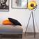 By Rydéns Captain Mini Sand/Black Floor Lamp 57.1"