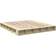 vidaXL Sonoma Oak Bed Frame 180x200 cm Super King Engineered Wood