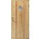 Swedoor Udhusdør M/Glas 888x1978x92 mm Venstre Yderdør (x)