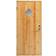 Swedoor Udhusdør M/Glas 888x1978x92 mm Venstre Yderdør (x)