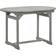 vidaXL Garden Dining Table 120-170 x 80 x 75 cm Solid Acacia Wood Grey