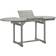 vidaXL Garden Dining Table 120-170 x 80 x 75 cm Solid Acacia Wood Grey