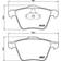 Brembo Bromsbelägg Volvo V70 V60 Xc70 S60 S80 Ford S-Max Mk1