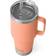 Yeti Rambler 35 Oz Straw with Straw Lid Lowcountry Peach Travel Mug 35fl oz