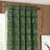 Furn Winter Woods Animal Chenille Eyelet Curtains 117 cm x 137 cm - Green