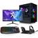 AWD-IT Level 3 Intel Core i3 14100F RTX 3050 6GB DDR4 PC Monitor Package for Gaming