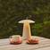 Nordlux Ara To-Go 2 Batterilampe Sandfarvet Bordlampe
