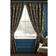 Paoletti Shiraz Pencil Pleat Curtains 168 x 229 cm - Gold
