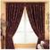 Paoletti Shiraz Pencil Pleat Curtains 168 x 229 cm - Gold
