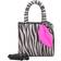 Buffalo Boxy30 Zebra Kiss Cross - Gray