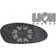 TYC Spegelglas 6102-02-1211823 Med Hållare BMW: 3 Touring, 1 Hatchback, 3 Touring, 3 Coupe