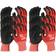 Milwaukee Cut Level 1 Dipped Gloves - Black/Red