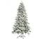 Christmas Tree World Pre-lit Snow Flocked Alpine Green Christmas Tree 121.9cm